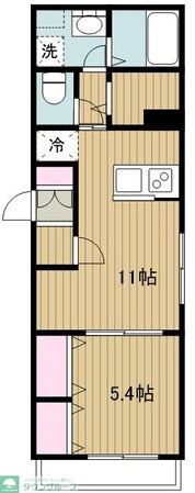 タウンコード南品川の物件間取画像